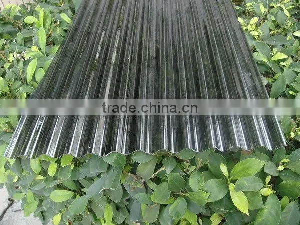 polycarbonate transparent corrugated roofing tile