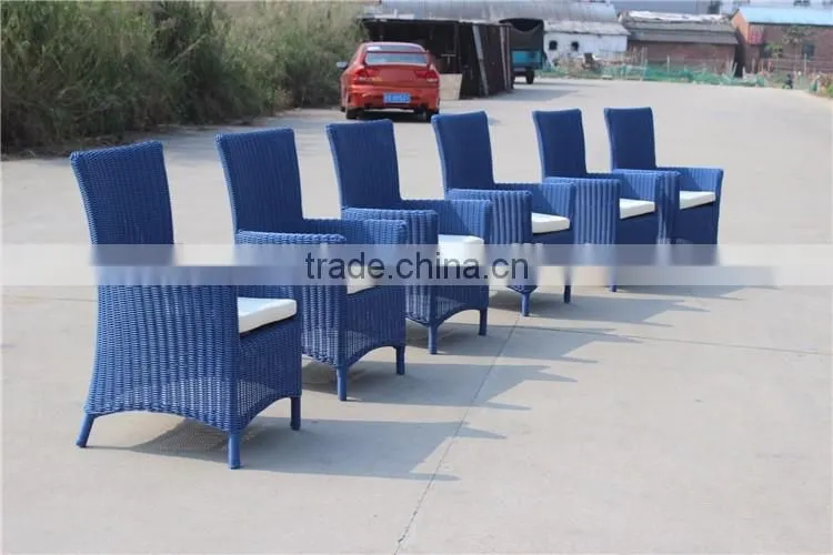 Ergonomic Polyester Rattan Resin Wicker Outdoor Furniture