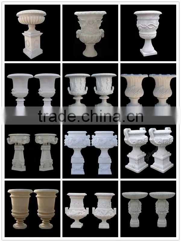 Natural Stone Garden Decorative Flower Planter