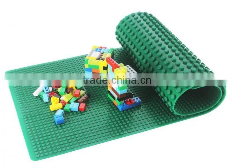 Lego/DUPLO Compatible Double Sided Silicone Baseplate Mat