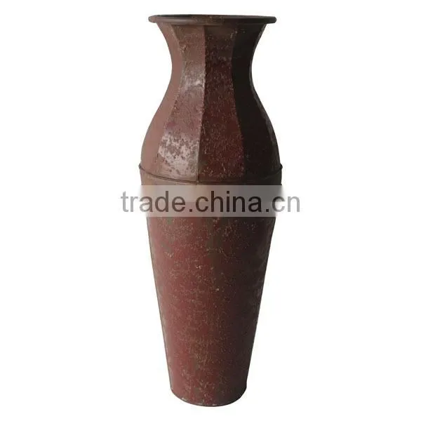 Metal Antique Vases Whosale Home Decorative Metal Vase Vintage Vase