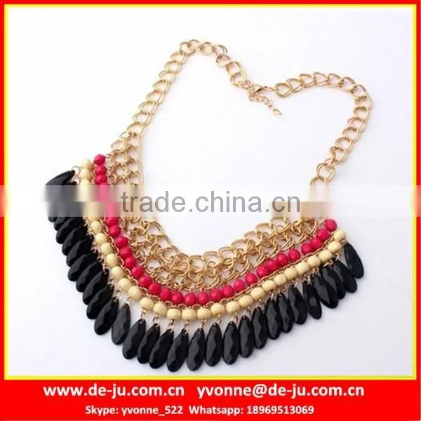 Handmade Beaded Collar Necklace
