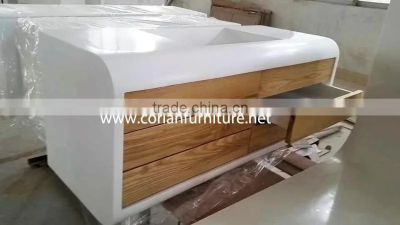 High quality corian vanity countertop