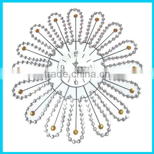 Modern Home Antique Metal Art Wall Clock