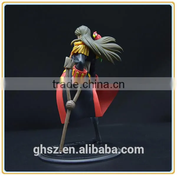 Custom lifelike staute samurai armor pvc statue shenzhen company