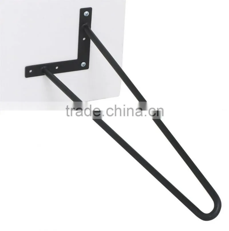 Bed room furniture bedroom set solid steel 28 inch metal hairpin table leg