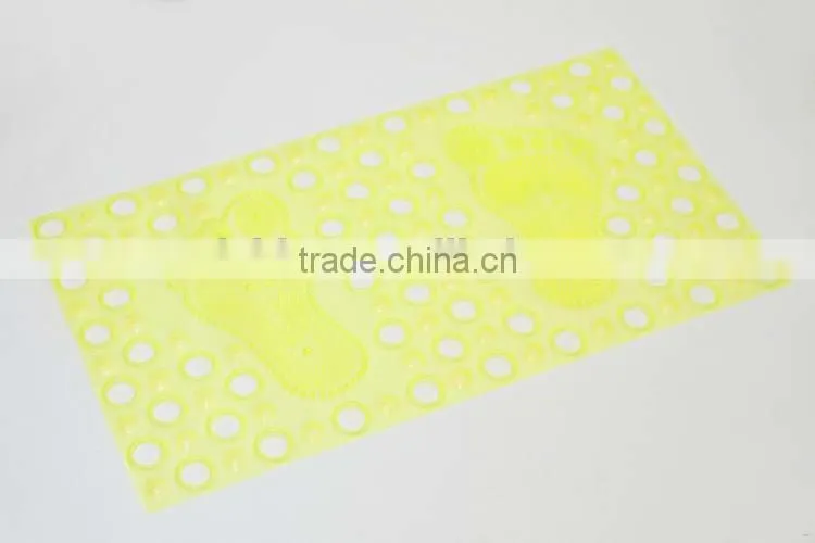 Manufacturer anti bacteria round anti slip pvc bath mat