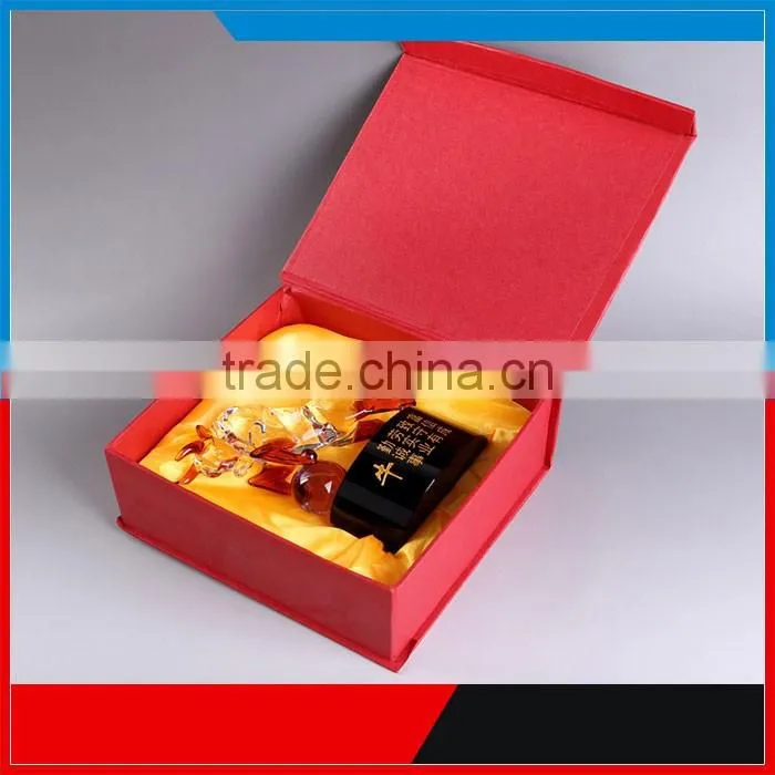 Jingyage personalized Chinese zodiac crystal Ox patient 3d model souvenir gifts