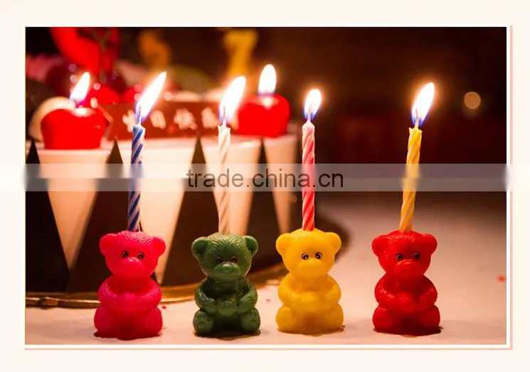 Birthday candles birthday cake candles Little Bear candles Wholesale