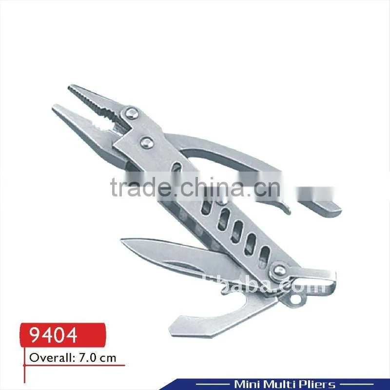 2014 new mini LED plier Multi Pliers plier,stainless steel plier high carbon steel multi tool fashion 9404