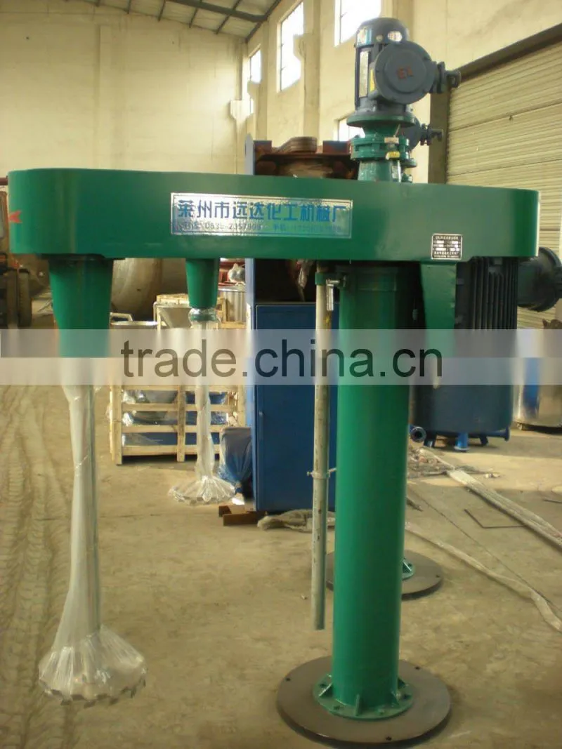Double Twin Dispersing Shaft Paint Mixer Disperser Dissolver