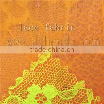 composite lace fabric/lace fabric laminate chiffon for evening dress,curtains