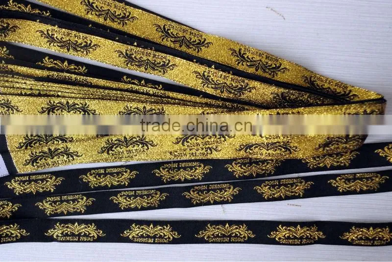 custom colored Jacquard Ribbon tape