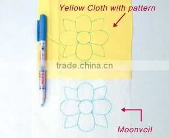 Blue color transfer marker for DIY handicraft transfer picture onto cloth easily wash off # TMB08