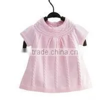 Latest design summer short sleeve kids sweaters