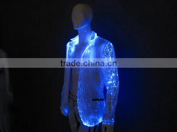 custom promotional dancing man led luminous jacket