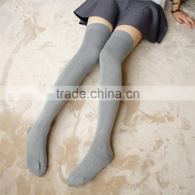 Sexy Women Girl Thigh High Stockings,8 Colors Cute Long Cotton Warm Over The Knee Socks,Fashion Knee High Socks