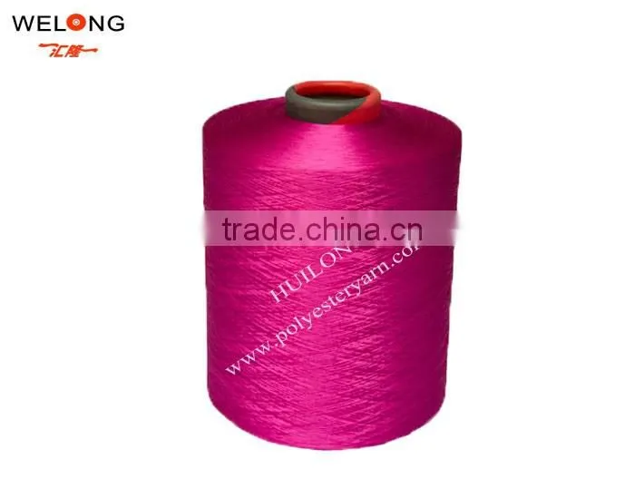 polyester dope dyed DTY stok lot