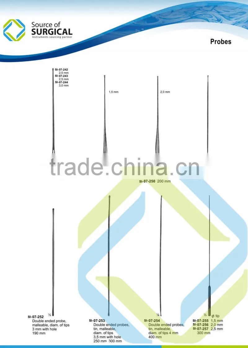 104 Probes Spatulas Cotton applicators