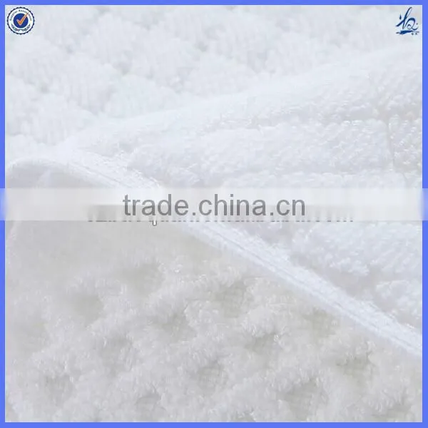 white mat floor/jacquard bathroom floor mat