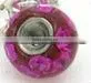 High Quality Polymer clay Sparkling Crystal Tongue Piercing Ball With Gum Coating Tongue Piercing Accessories
