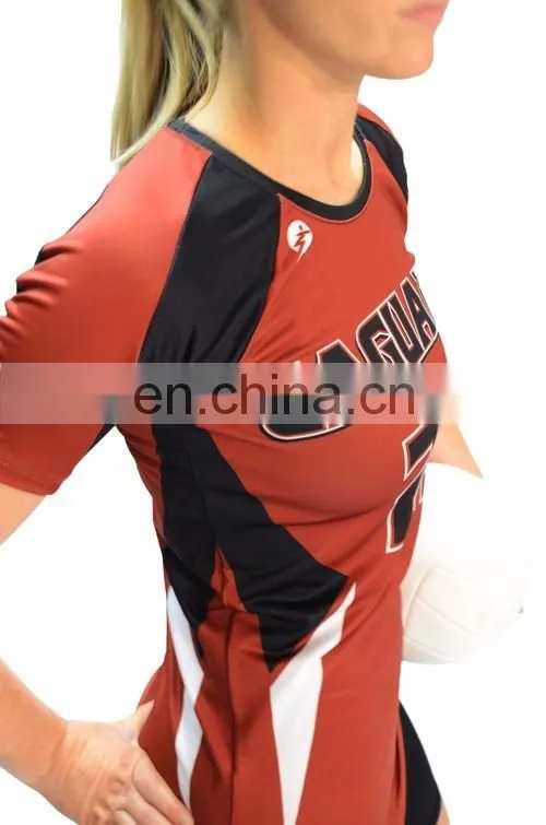 Youth Power Volleyball Jersey,Custom Sublimated Team volleyball Uniforms,Volleyball Jersey for Women