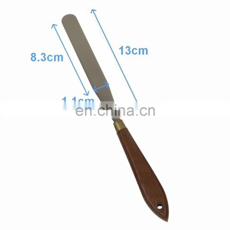 Brown Wooden Handle Palette Knife
