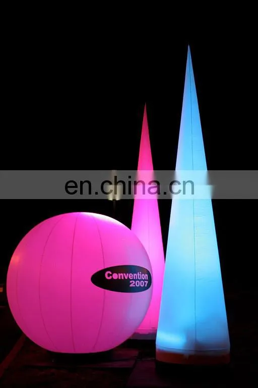 Hot sale decoration inflatable balloon with led lights