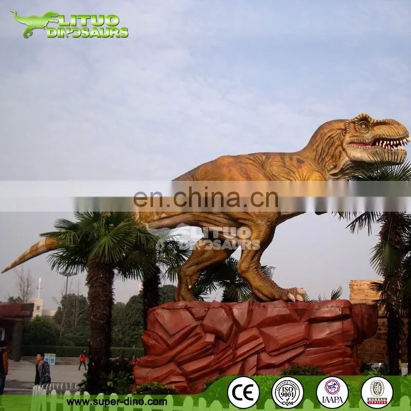 giant t rex model life-size robotic dinosaur jurassic park animatronic dinosaur