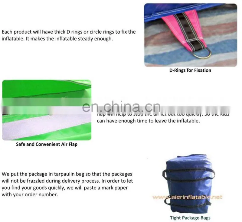 Inflatable Games PVC Material and obstacle course, inflatable obstacle Type inflatable obstacle for kids