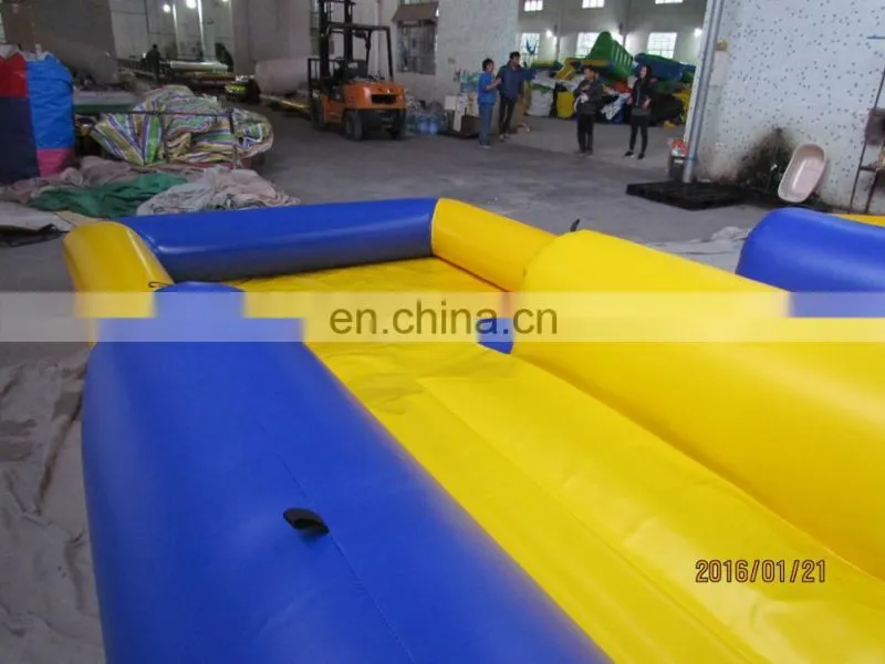 2017 floating playground lake slides adult size inflatable water slide with EN14960