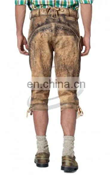 Knee lederhosen, trachten lederhosen, bavarian clothing, bavarian lederhosen (German Clothing)