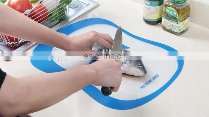Flexible customized print chopping board