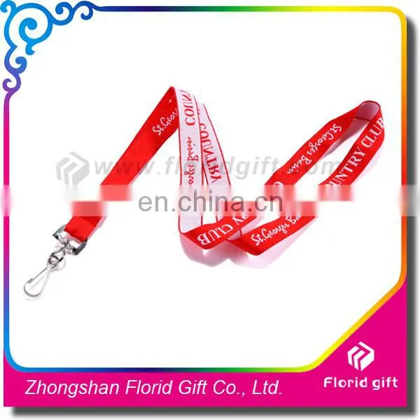 Custom Lanyard With Id Badge Holder / short lanyard with carabiner hook