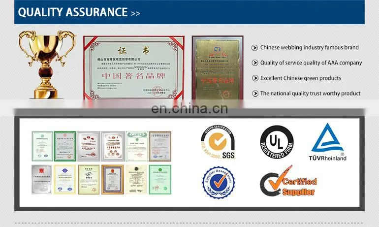 Custom brand logo polyester cotton webbing belt without buckle