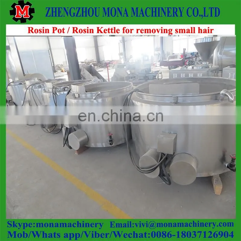 Most Reliable! hair removal chicken cleaning equipment rosin pot