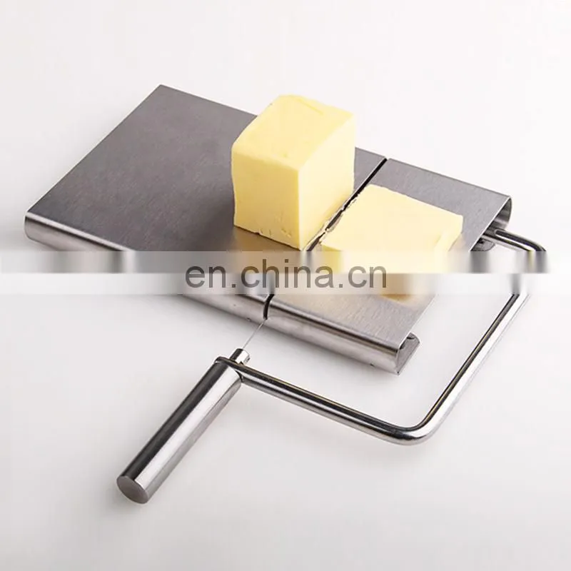 High Quality Stainless Steel Butter Cutter Cheese Slicer With Replaceable Wire