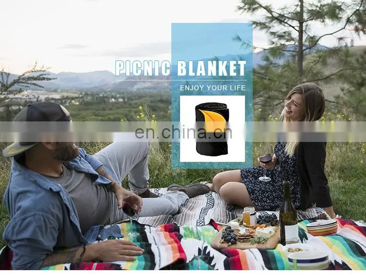 trending products outdoor waterproof picnic blanket pocket blanket picnic blanket