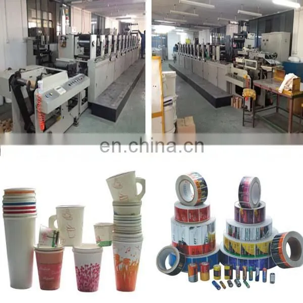 Unit type six color flexo printing machine
