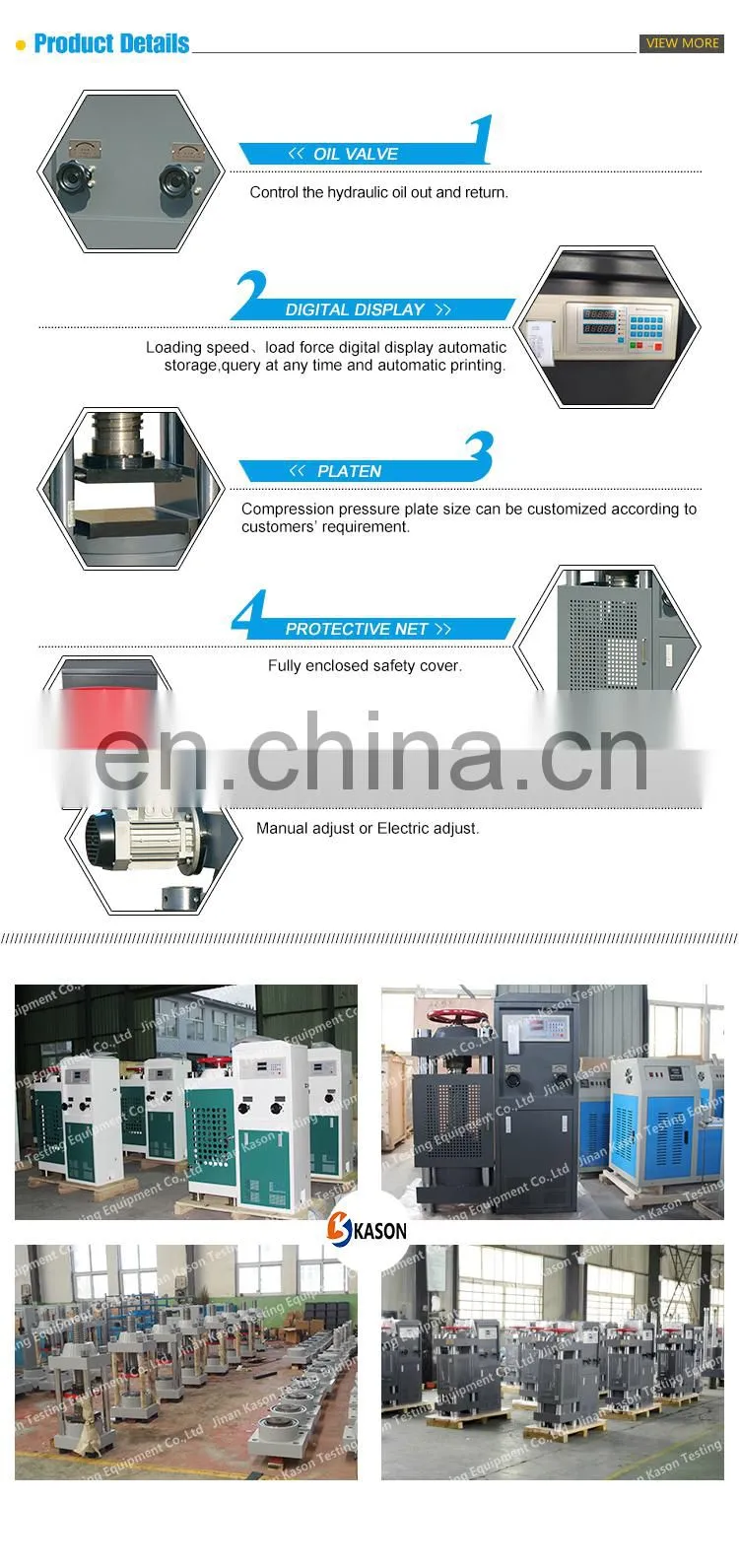 YES-2000 Lab Compression Testing Machine Price + Soil Lab Testing Machine+Pressure Testing Machine