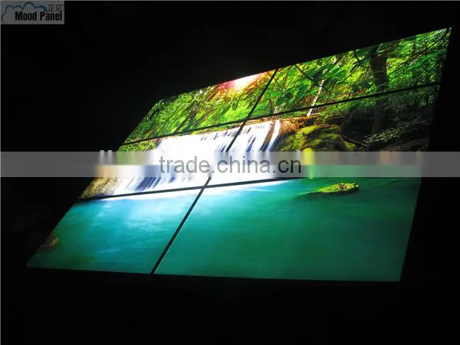 2016 luminous led sky curtain wall panel