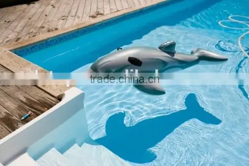 Private pool inflatable dolphins / inflatable water toys