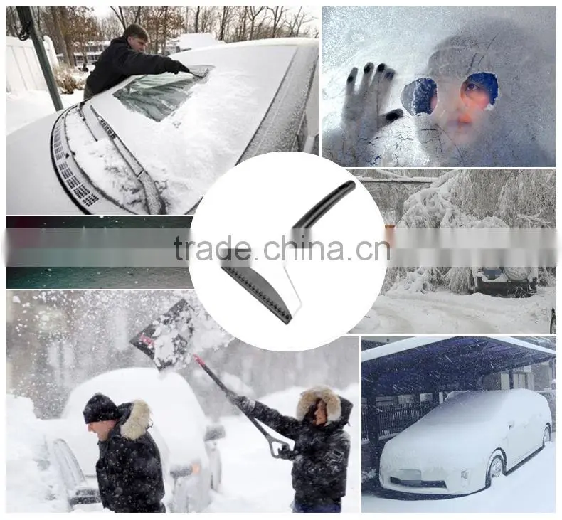 (398) Promotional Portable Stainless Steel Car Shovel Snow Ice Scraper