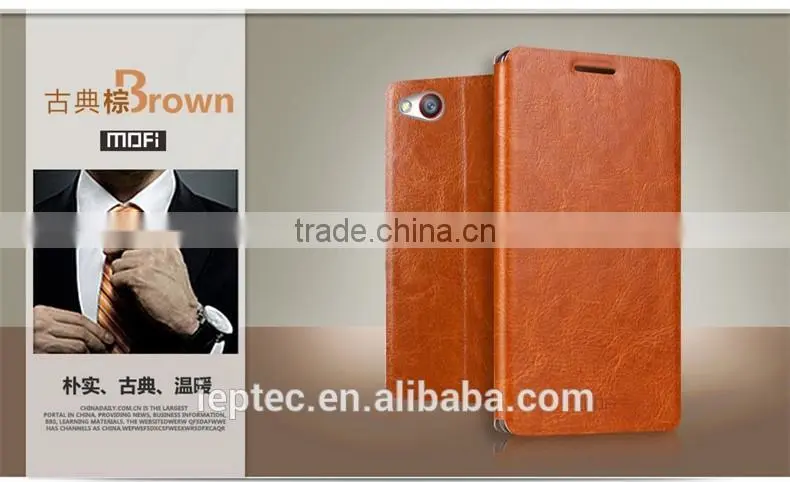 MOFi New Arrival!! TPU Back Cover Case for ZTE Nubia Z9 Mini, ZTE Z9 Mini, Flip PU Leather Cover for Phone