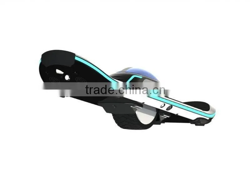 2016 Wholesale hoverboard New design flash LED light one wheel electric skateboard self balancing electric unicycle scooter
