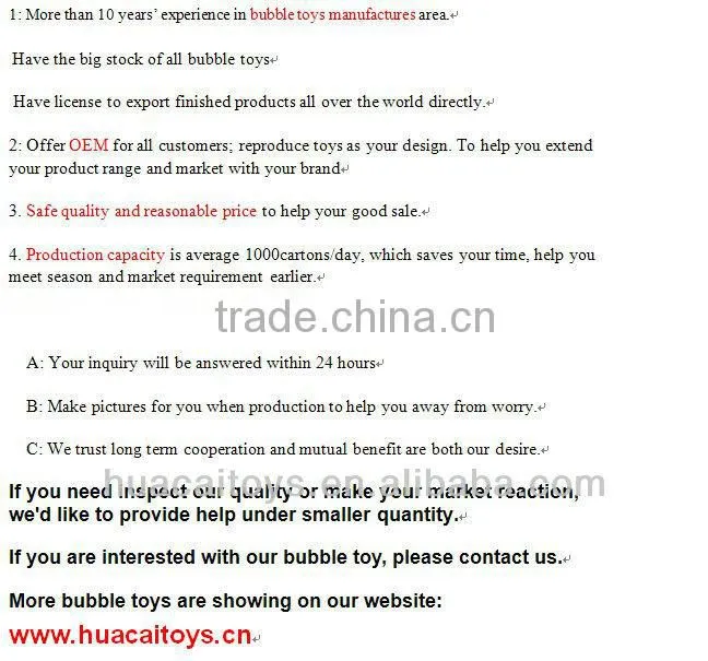 soap bubble water gun with high quality