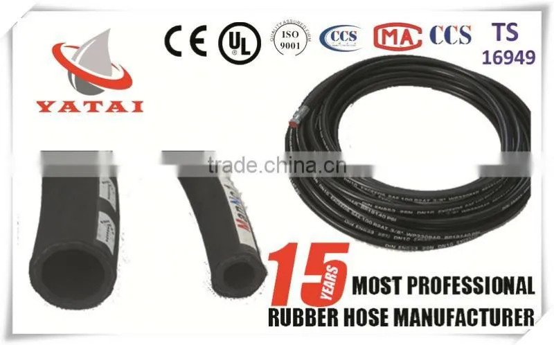 Oil Delievry Oil Resistant Rubber Hydraulic Hose
