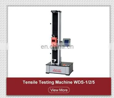 Universal machine manual tensile tester
