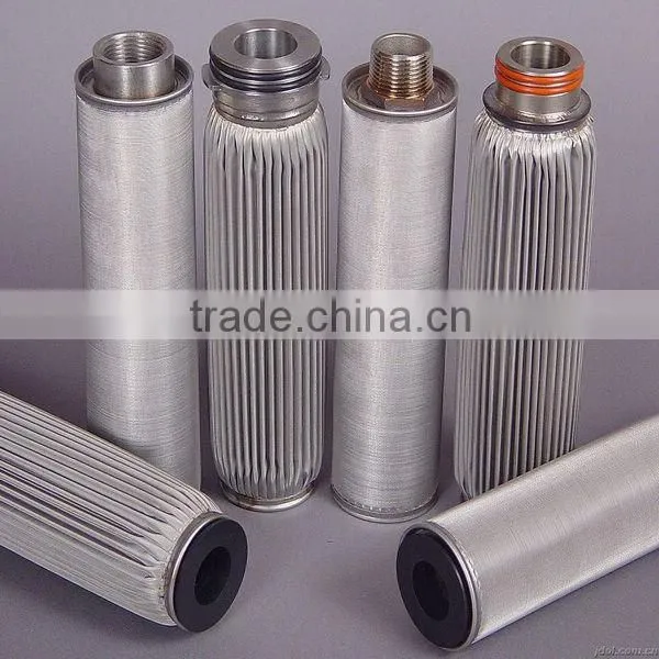 Pleated Stainless Steel Filter Cartridge source | generalmesh