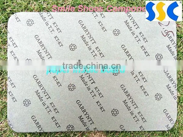 Black shoes paper Insole board for paper insole
